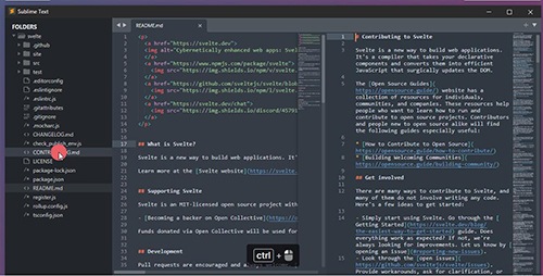Sublime Text下载中文版 | 234，一个免费版的文本编辑器软件